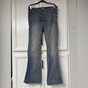 We The Free Blue Flared Jeans